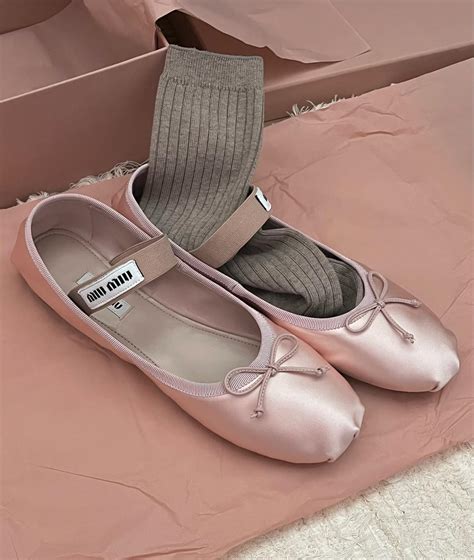 miu miu dupe shoes|mini miu ballet flats.